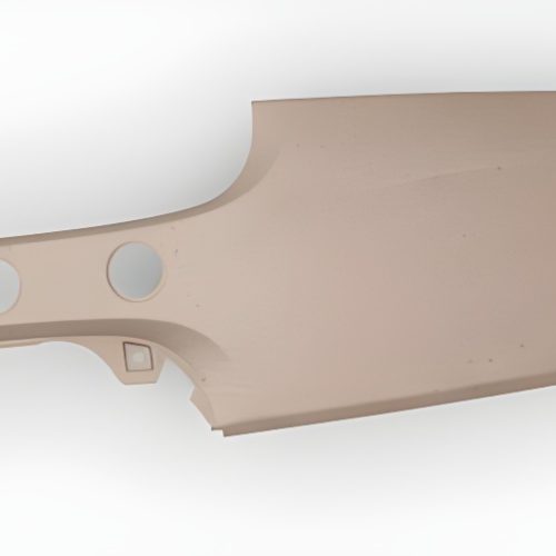 FIAT 500 car fascia made from almond shells - BARBARA