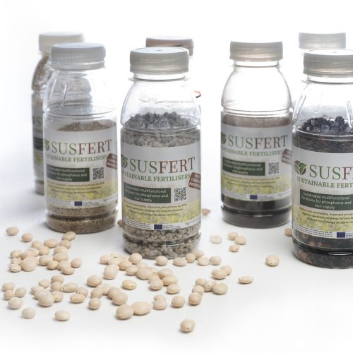 Multifunctional fertilisers for phosphorus and iron made from food leftovers - SUSFERT
