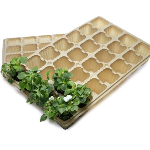 Plant & seed trays made from chicken feathers- UNLOCK